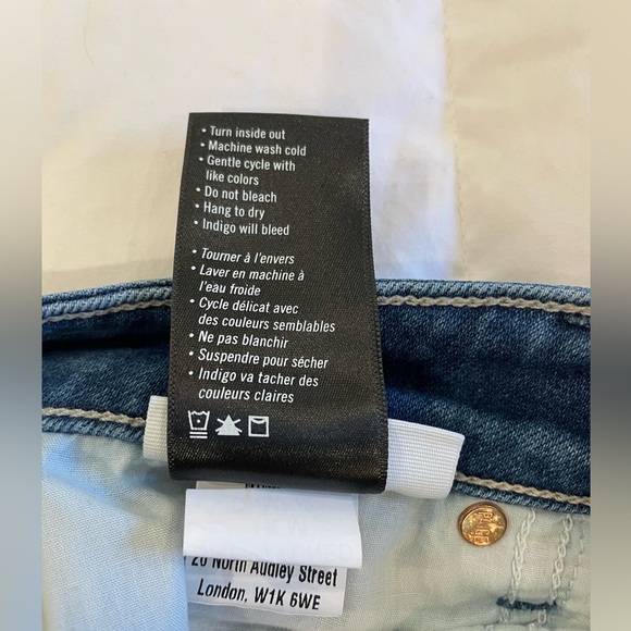 Women’s Hoxton Crop Paige Jeans with frayed ankle Size 27 - Picture 13 of 13